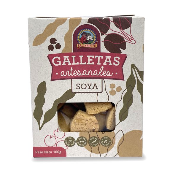 GALLETAS ARTESANALES de SOYA Salinerito 100gr